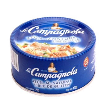 ATUN LA CAMPAGNOLA  170G natural (x uni)